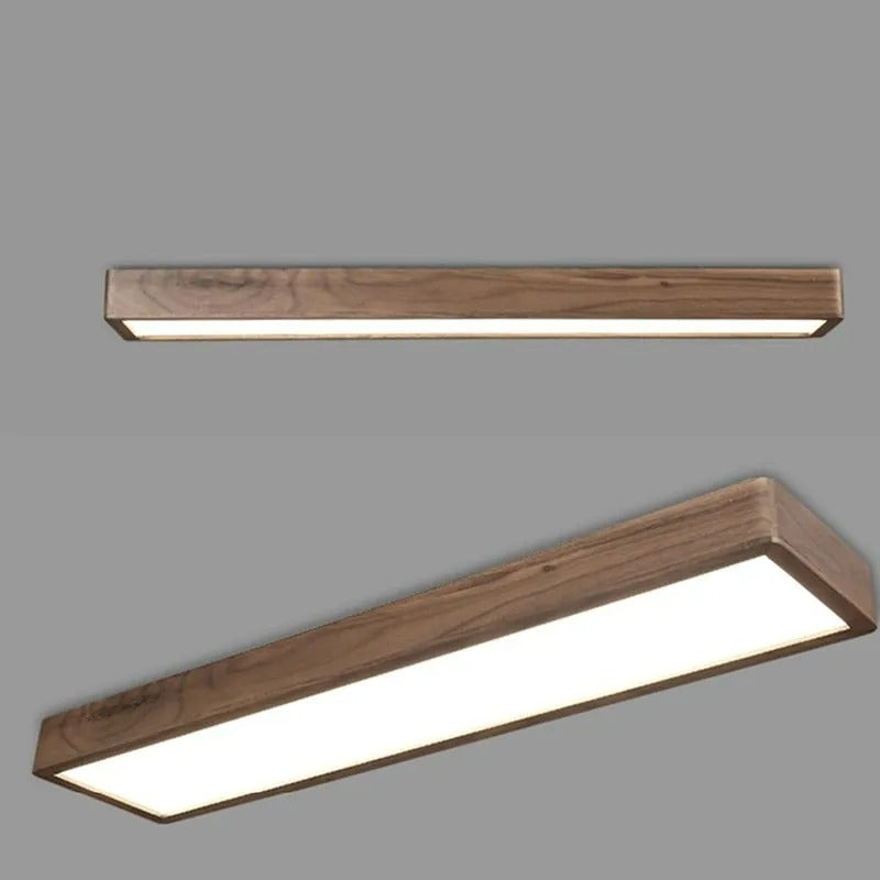 Muto Rectangular Designer Flush Mount Ceiling Light