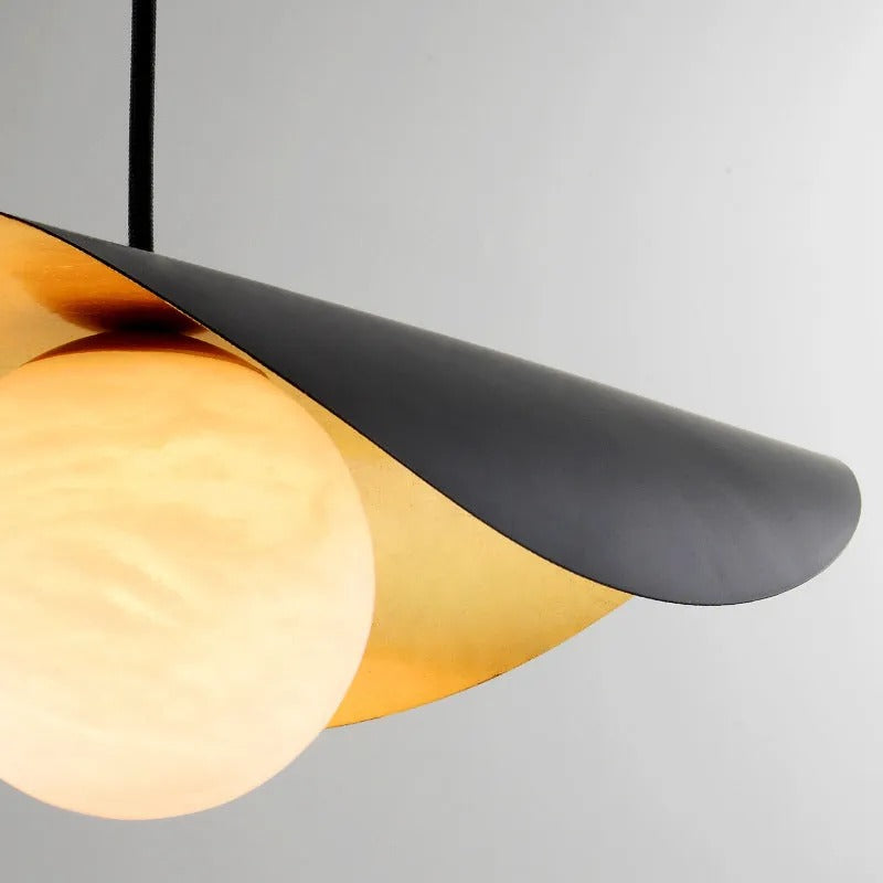 Arisha Modern Nordic Minimalist Metal Marble Pendant Light - Letslighting