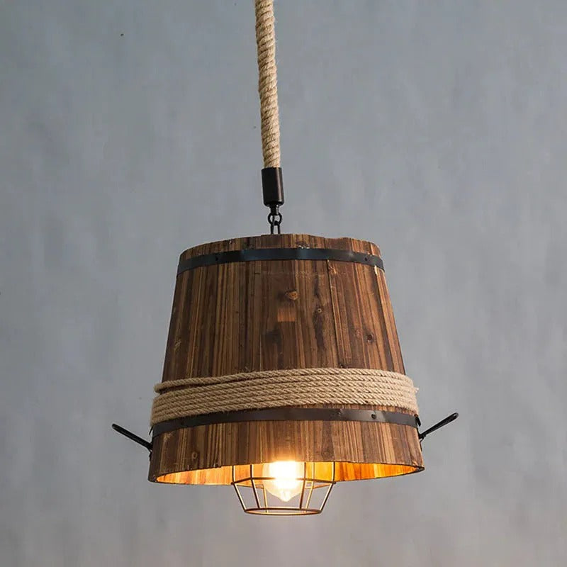 Epoch Designer LED Pendant Light Wooden Bar Counter Dining Room - Letslighting