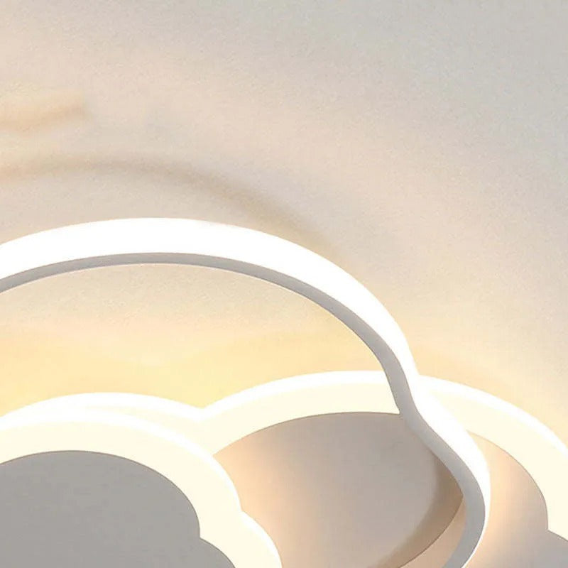 Arisha Modern Ceiling Light Hollow Cloud Shape