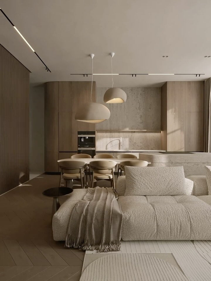 Lustra Chandelier Rough Combination Wabi-Sabi - Letslighting