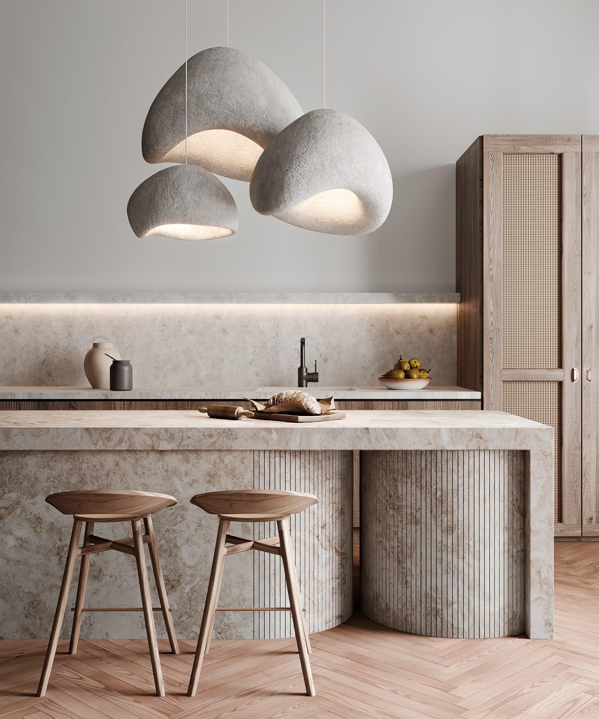 Lustra Chandelier Rough Combination Wabi-Sabi - Letslighting