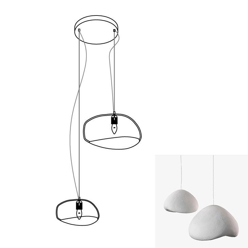 Lustra Chandelier Rough Combination Wabi-Sabi - Letslighting