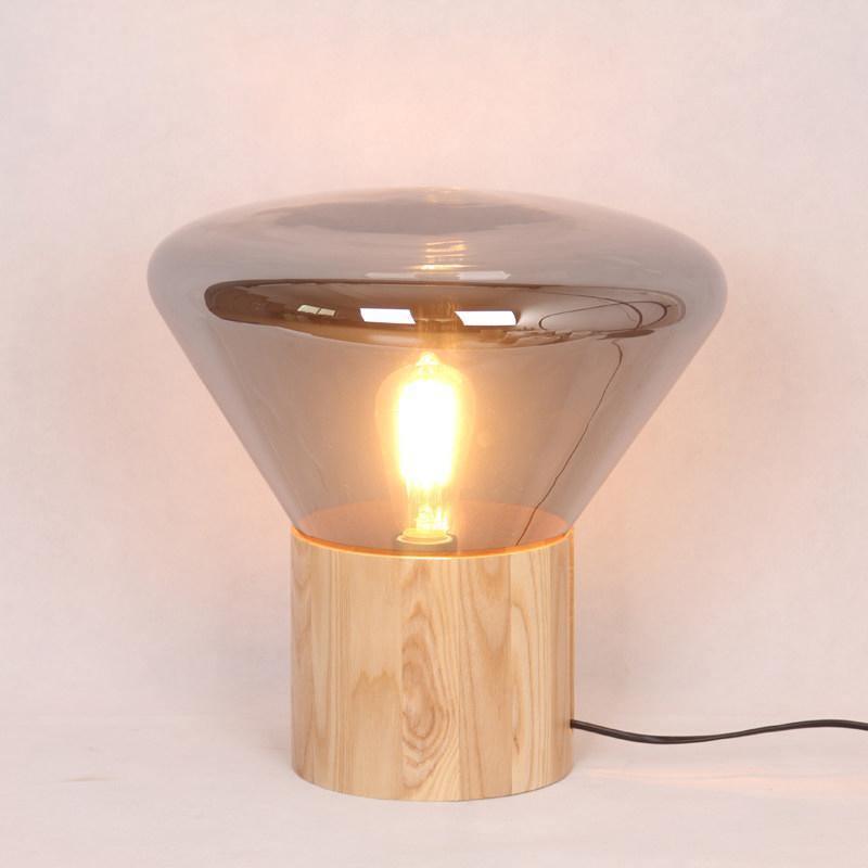 Eden Minimalist Wood Table Lamp - Letslighting
