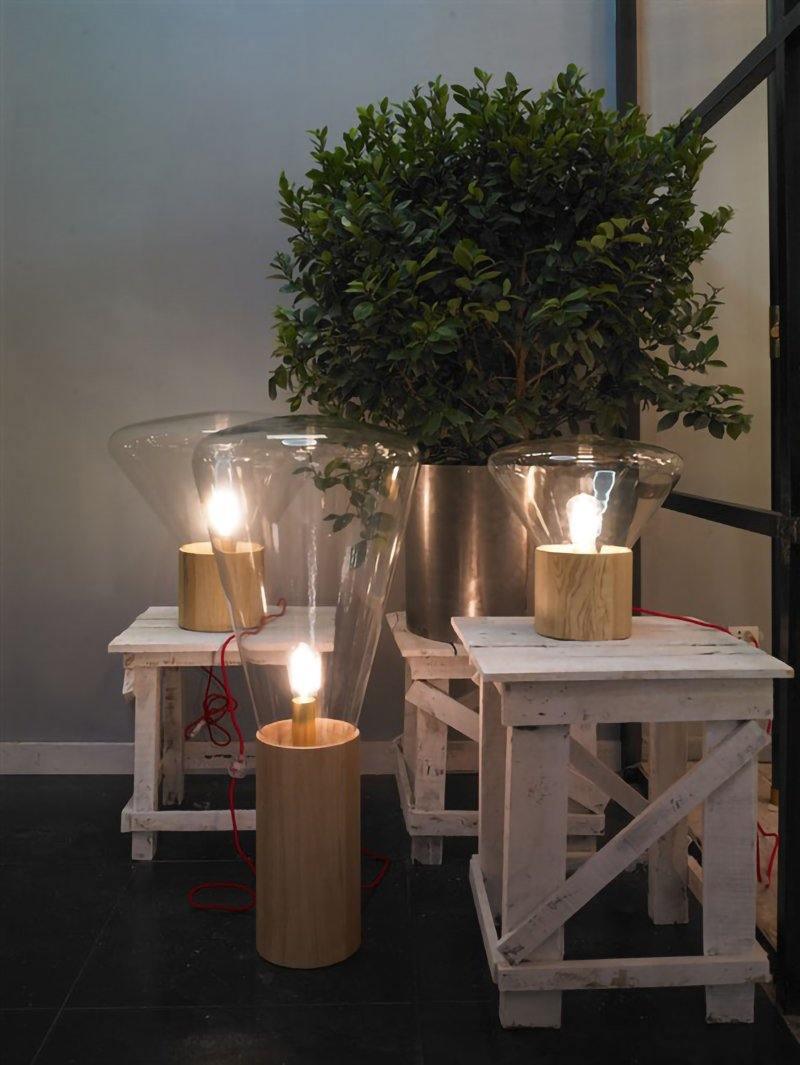 Eden Minimalist Wood Table Lamp - Letslighting