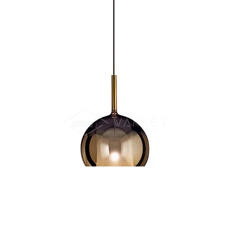 Lustra Pendant Lamp Smoked Glass Round - Letslighting