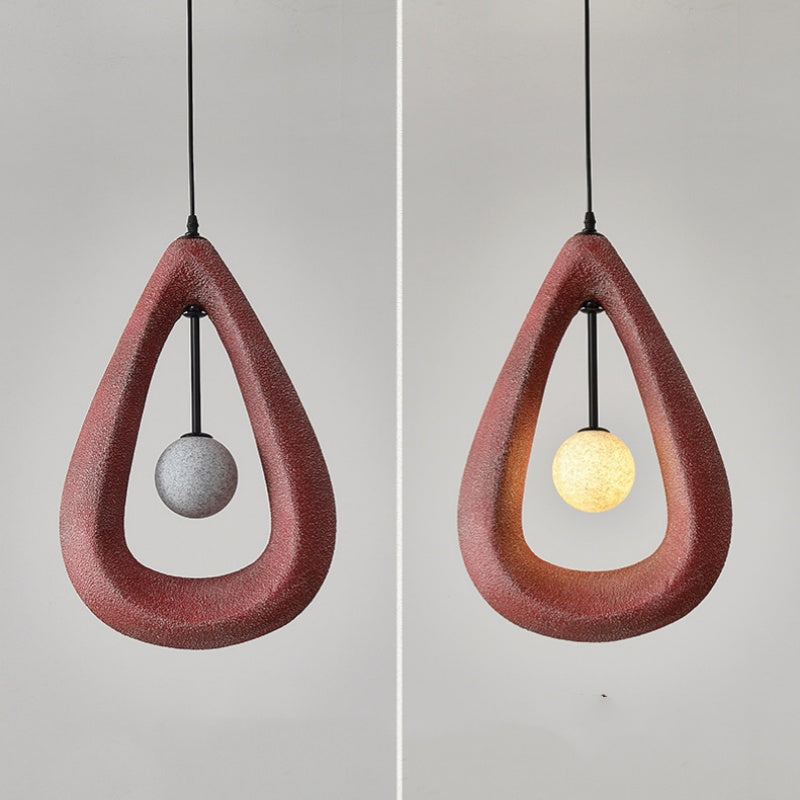 Avi Modern Hollow PVC Pendant Light Bedroom