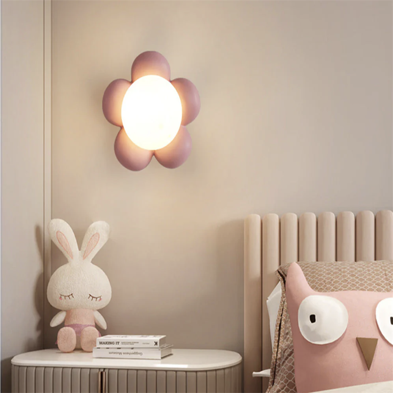 Arisha Modern Cute Indoor Wall Lamp Resin Bedroom/Study