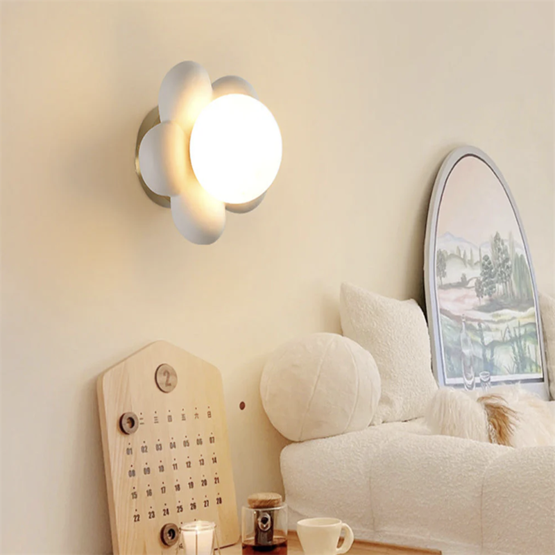 Arisha Modern Cute Indoor Wall Lamp Resin Bedroom/Study