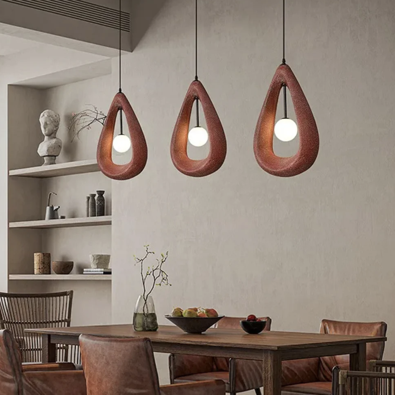 Avi Modern Hollow PVC Pendant Light Bedroom