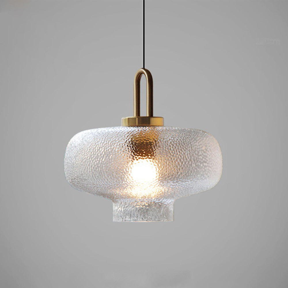 Valentina Minimalist Blown Frosted Glass Pendant Light