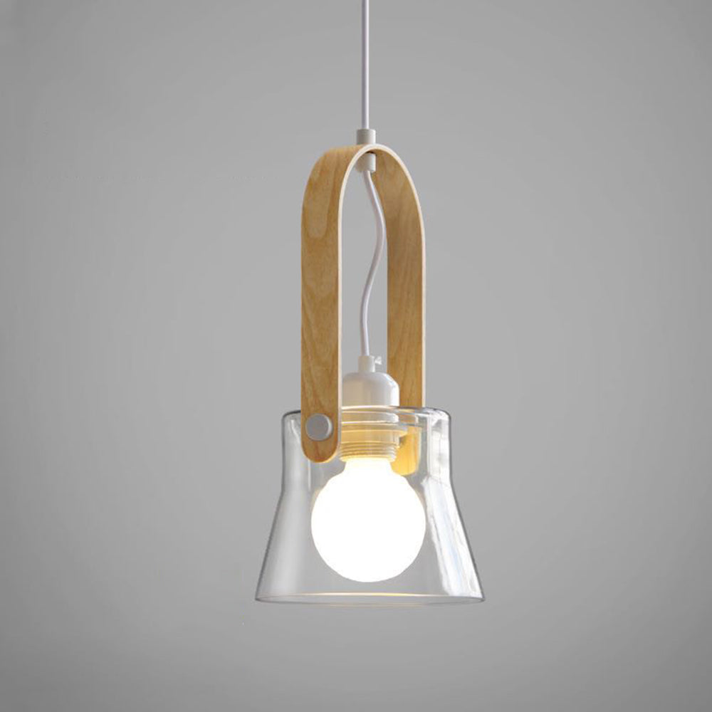 Valentina Minimalist Bowl Shaped Glass Pendant Light