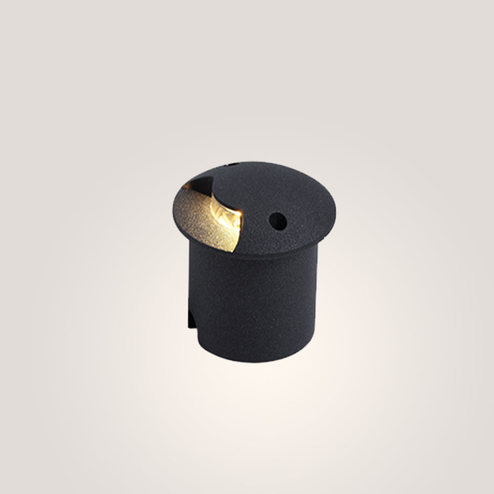 Ray Metal Cylindrical Outdoor Step Deck Light