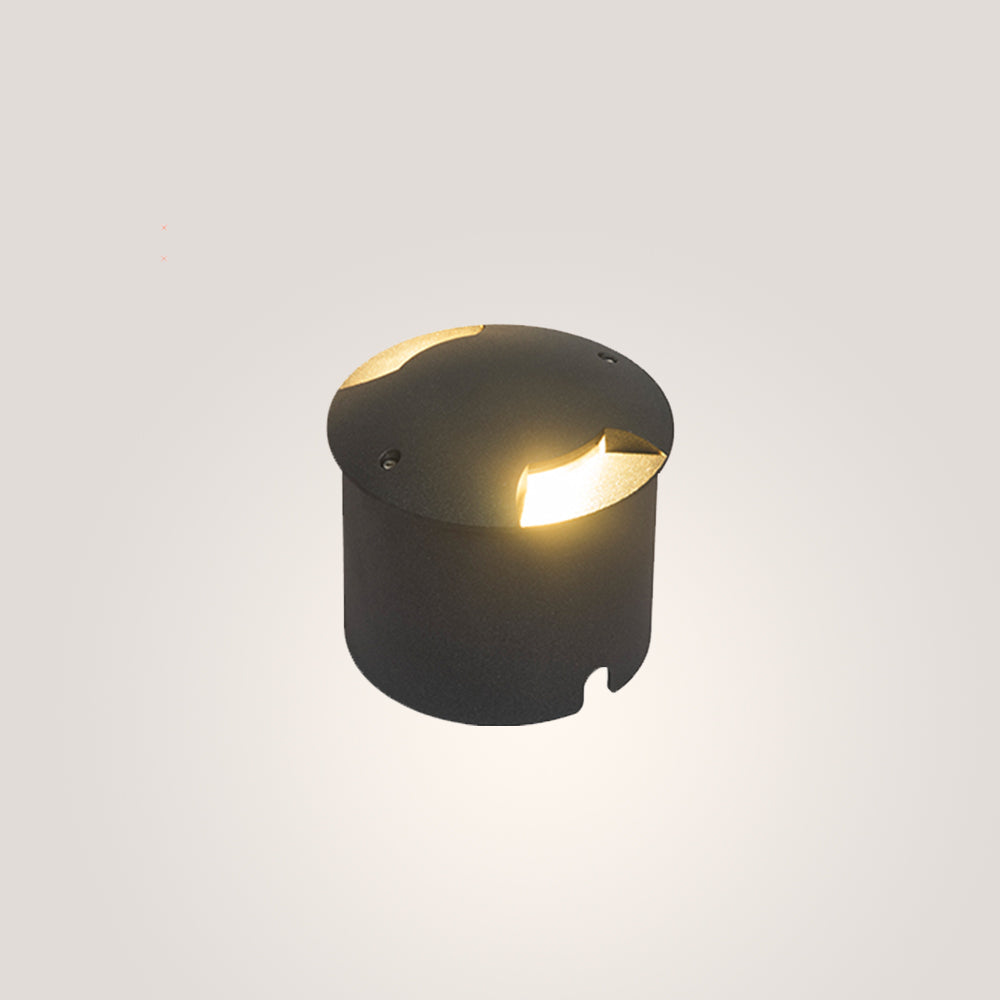 Ray Metal Cylindrical Outdoor Step Deck Light
