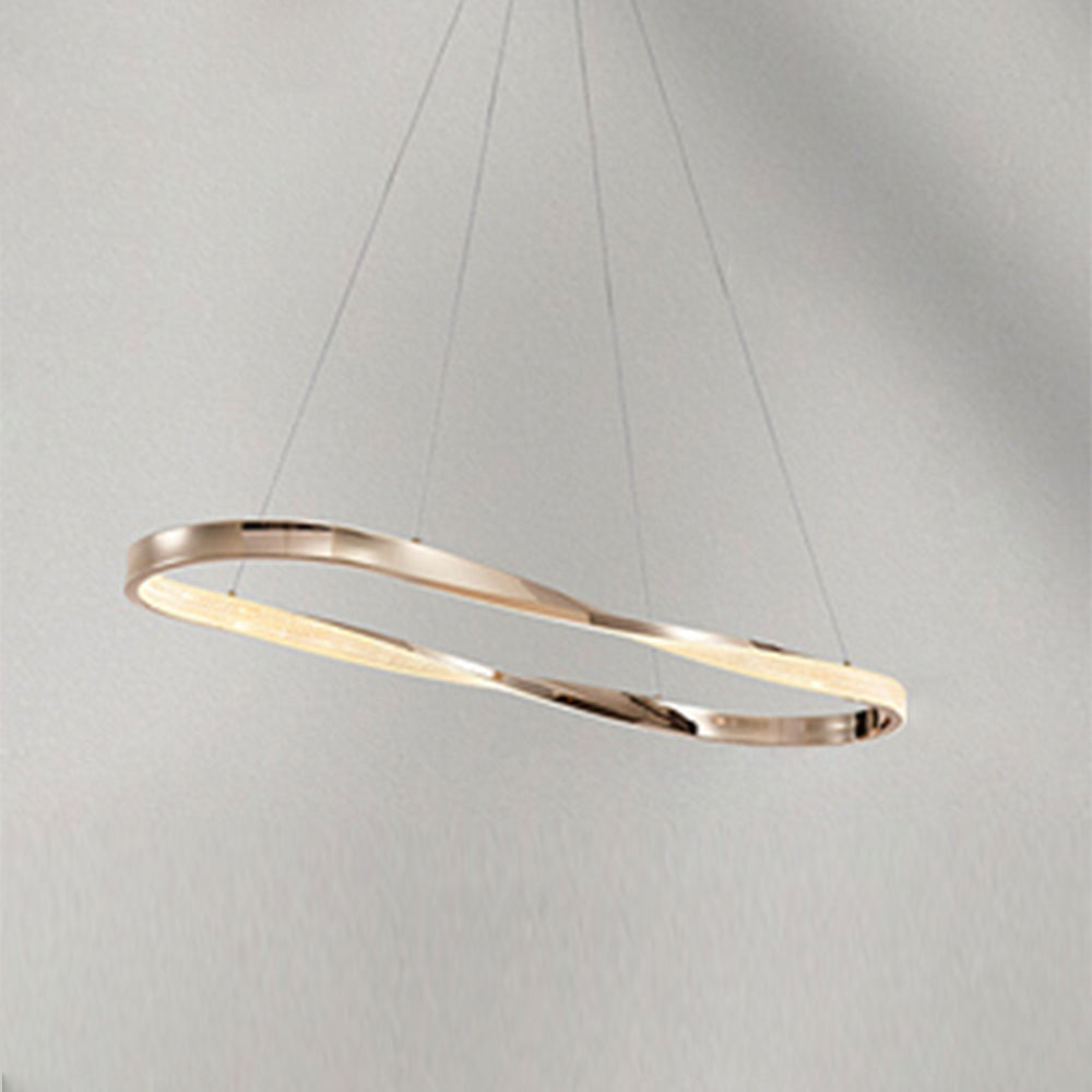 Kristy Pendant Light, Aluminium & Arcylic, 1/2 Rings, 2 Color - Letslighting