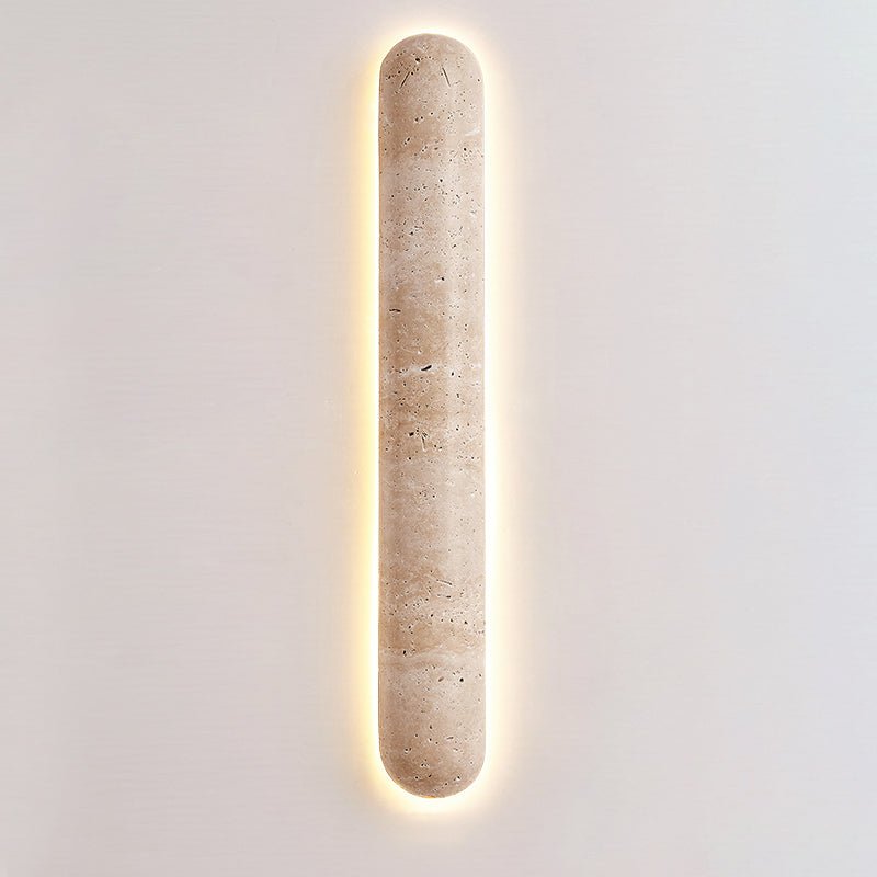 Liora Minimalist Travertine Wall Light
