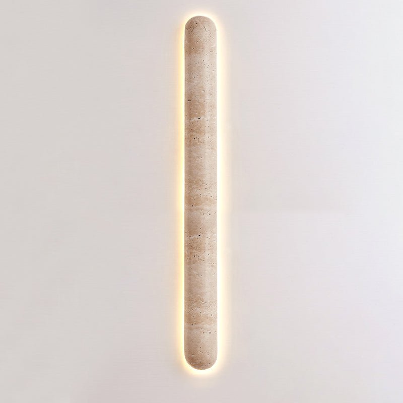 Liora Minimalist Travertine Wall Light
