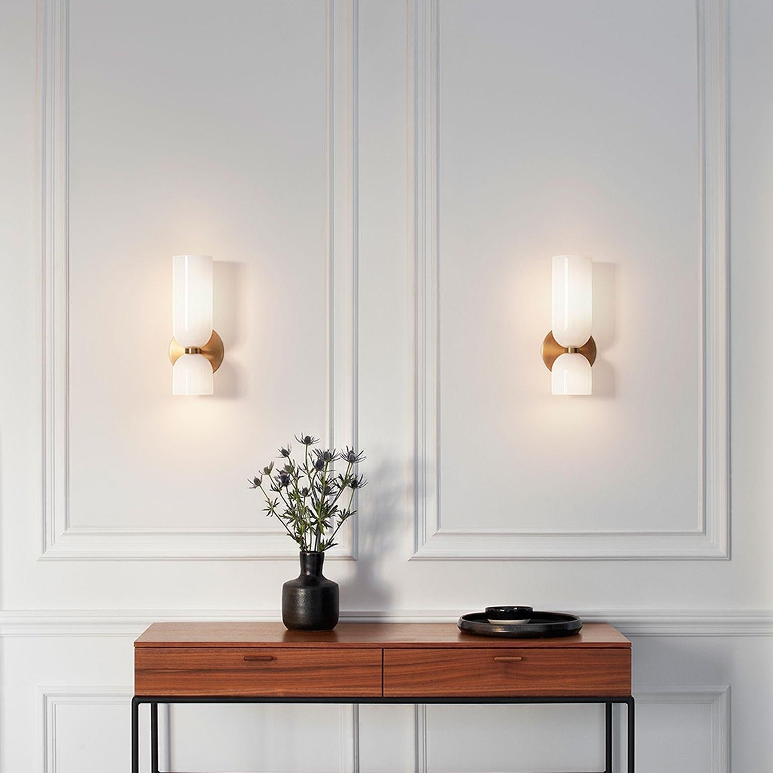 Valentina Modern Bedroom Glass Wall Lamp Sconce - Letslighting