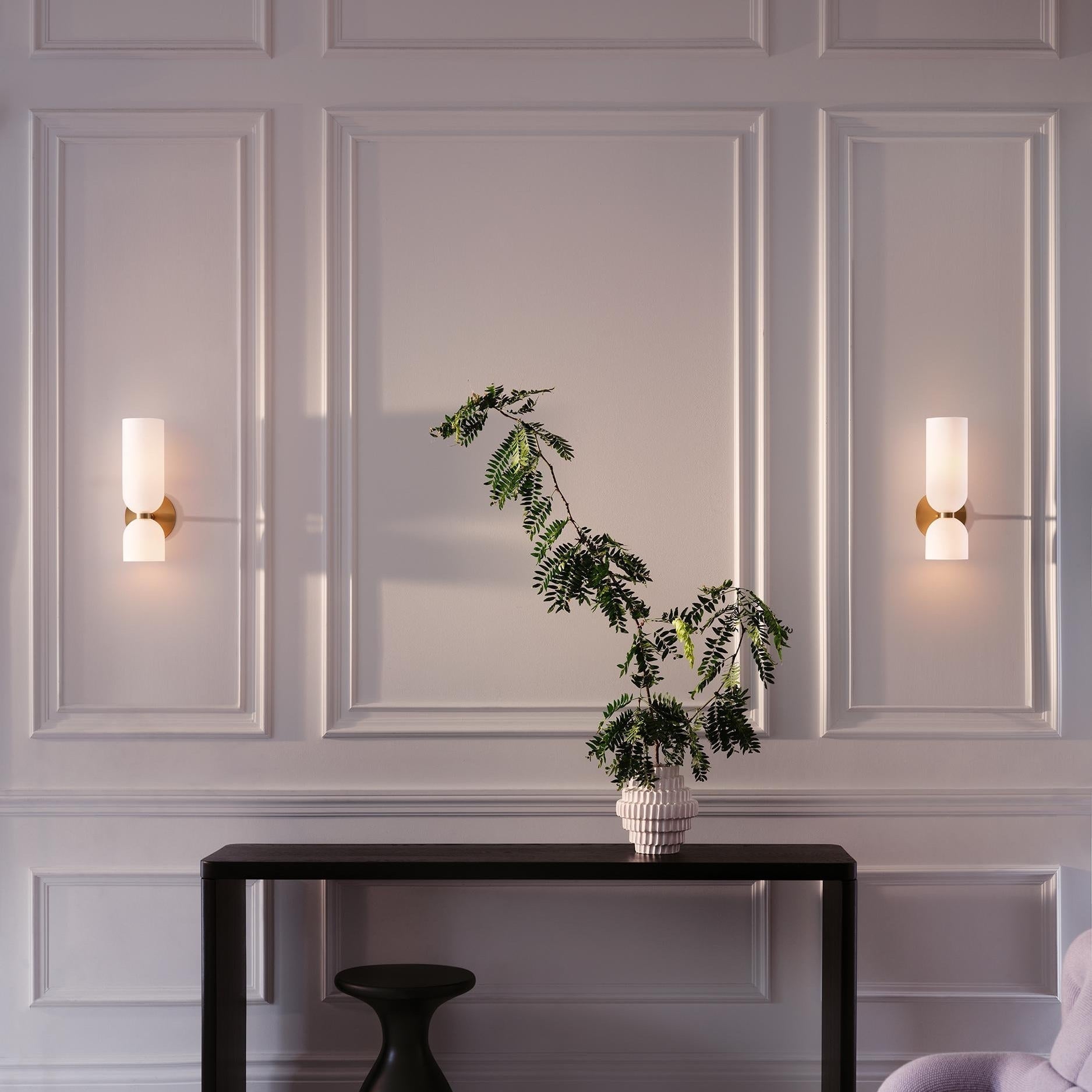 Valentina Modern Bedroom Glass Wall Lamp Sconce - Letslighting