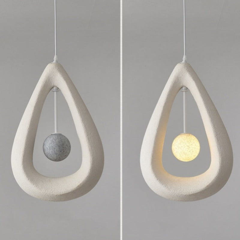 Avi Modern Hollow PVC Pendant Light Bedroom