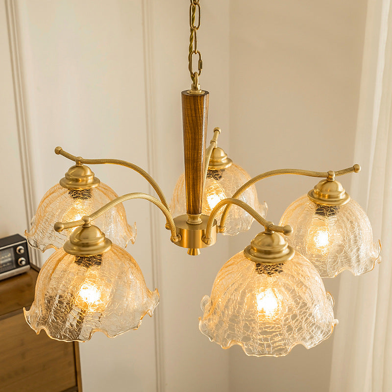 Arisha Retro LED /Wood Chandeliers Living Room/Bedroom - Letslighting