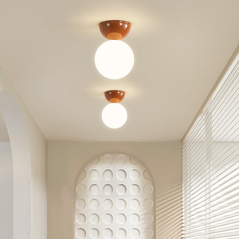 Valentina Vintage Cream Style Ceiling Light Bedroom - Letslighting