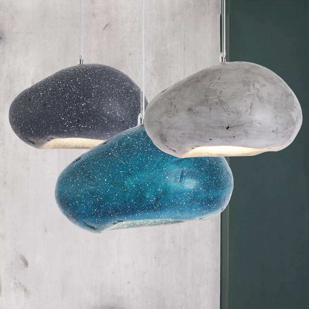 Avi Wabi Sabi Bread Shape Pendant Light, 4 Color - Letslighting