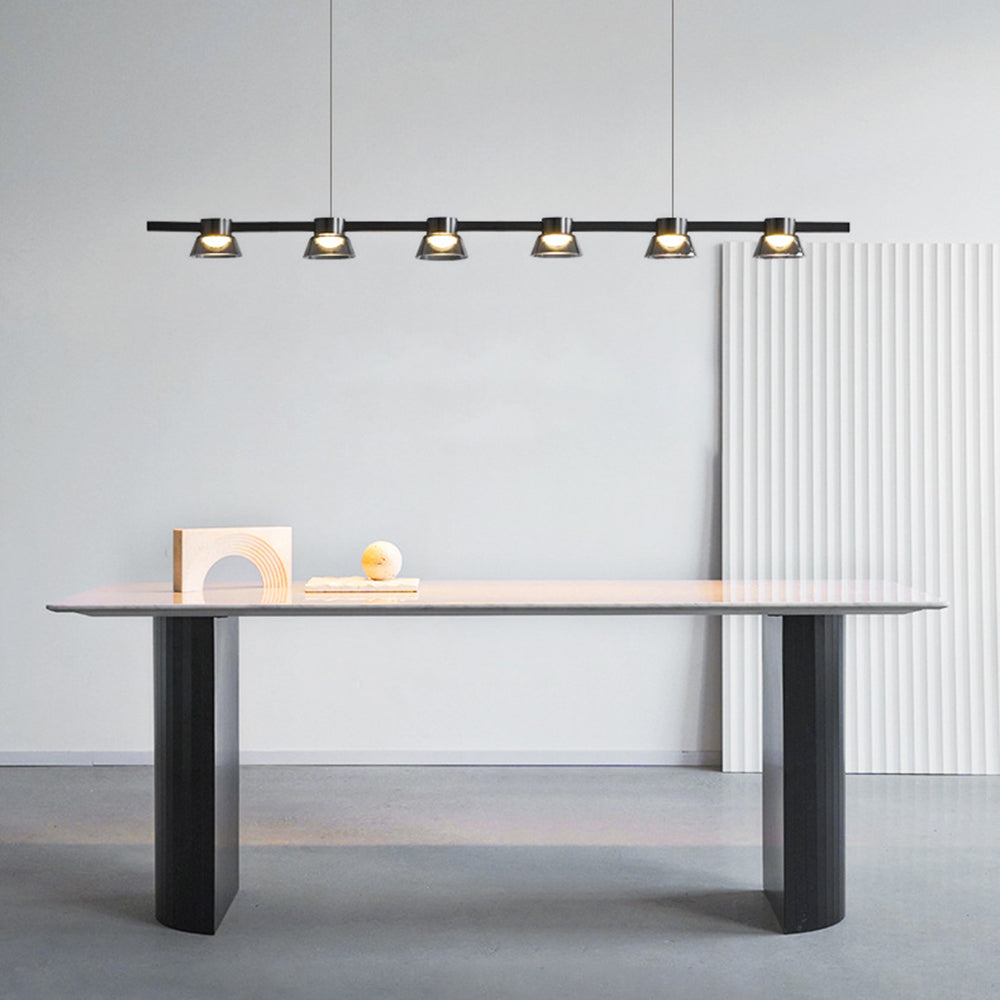 Arisha Modern Linear Metal Pendant Light - Letslighting