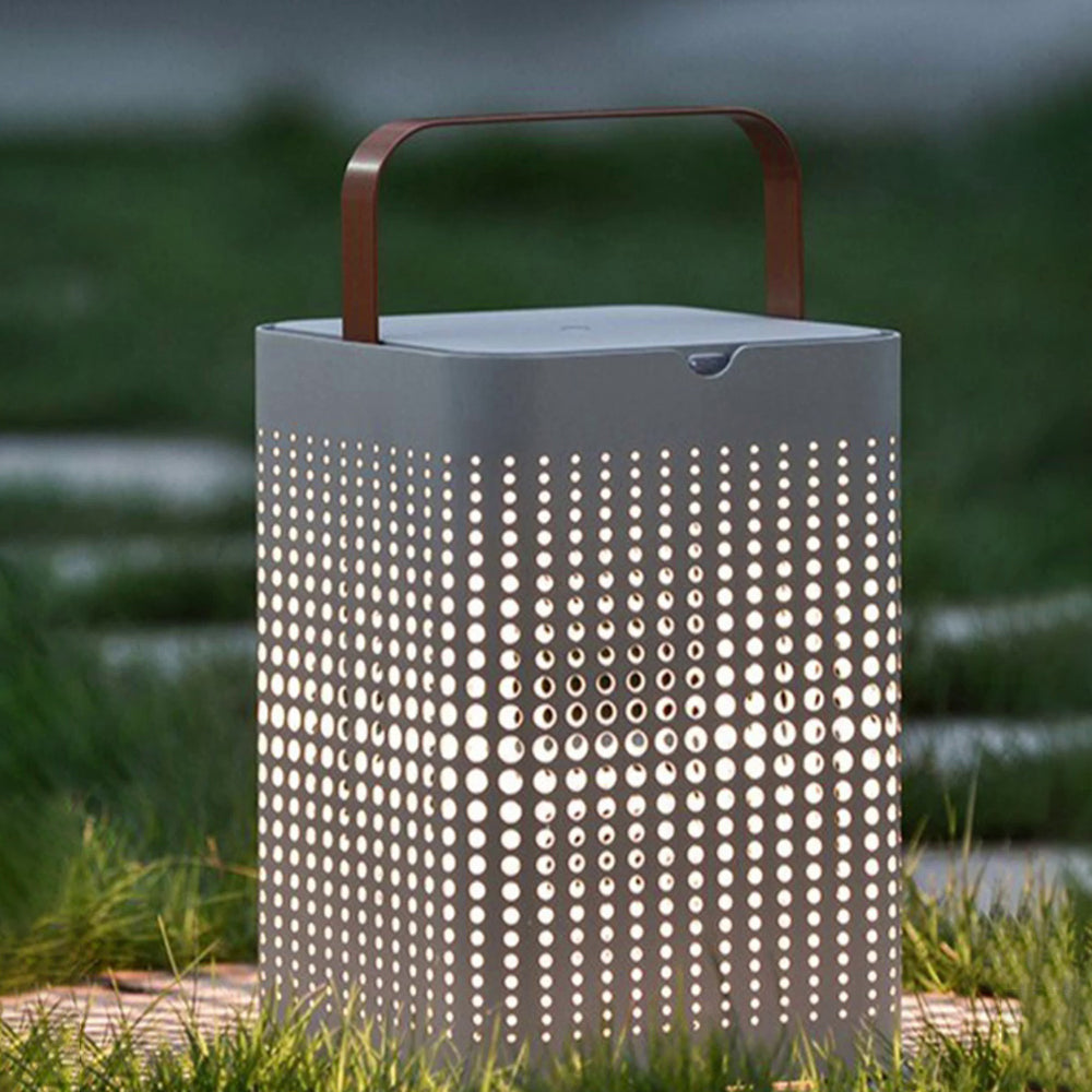 Ray Cuboid Solar/Rechargeable Outdoor Floor Lamp,