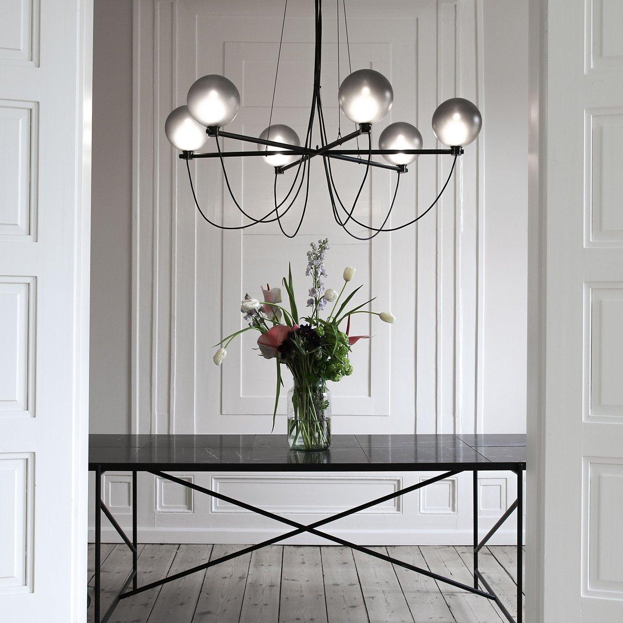 Valentina Nordic Modern Glass Ball Chandelier