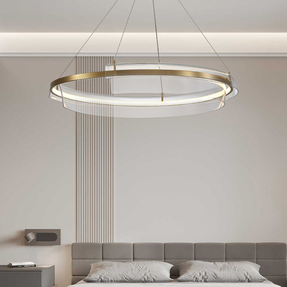 Arisha Minimalist Annular Metal Pendant Light