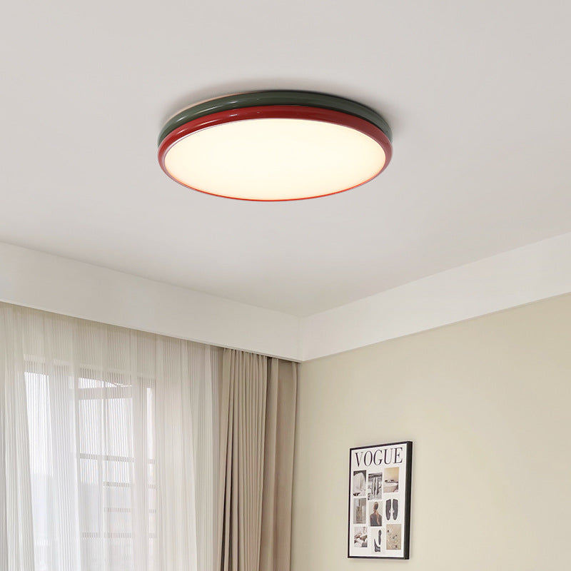Arisha Modern Industrial LED Flush Mount Ceiling Light Living Room Bedroom - Letslighting