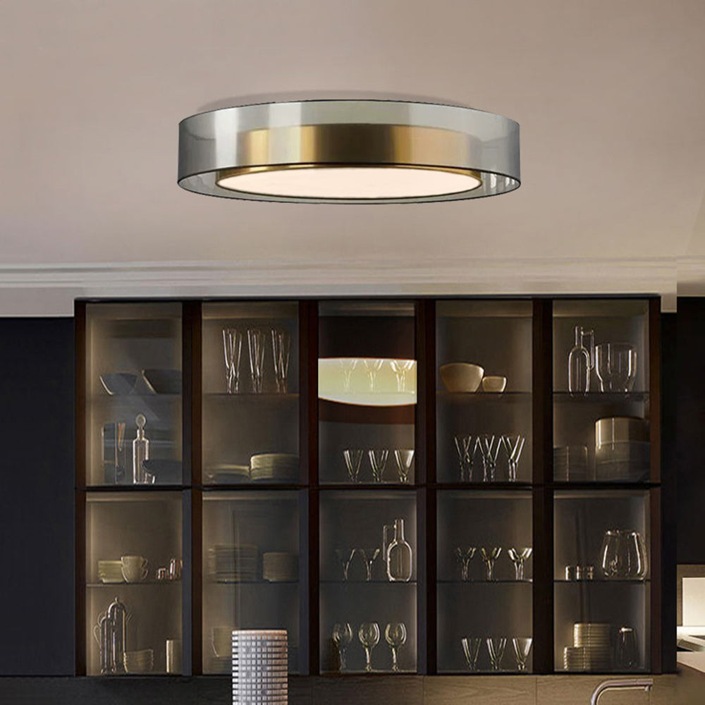 Arisha Nordic Modern Round LED Flush Mount Ceiling Light