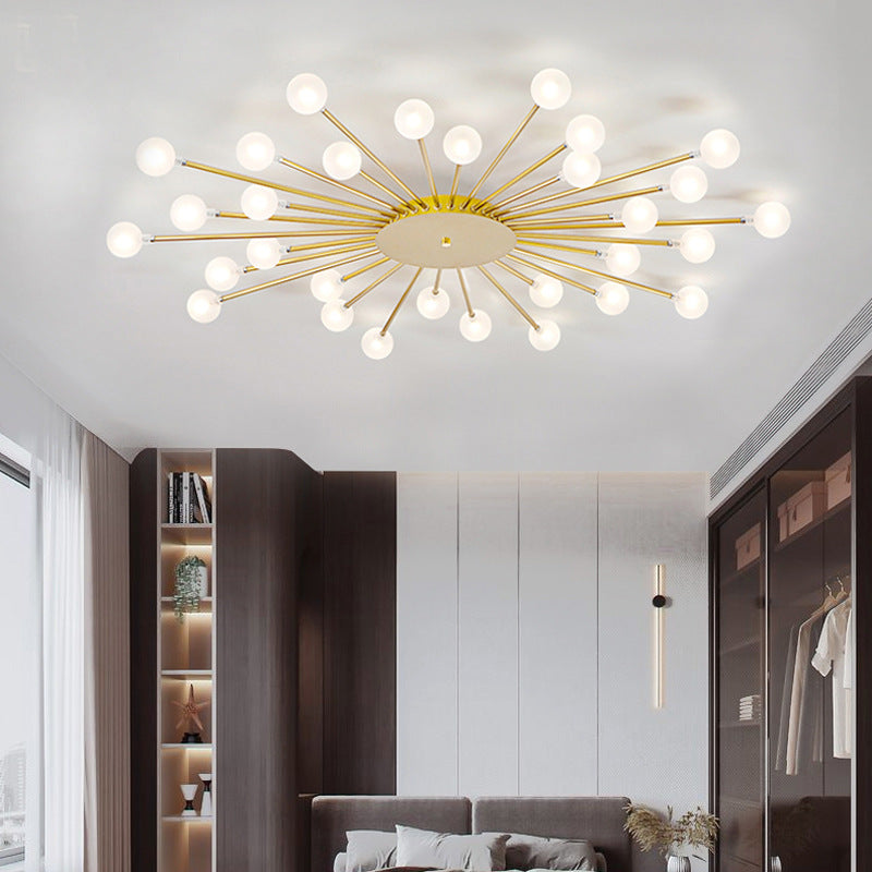 Arisha Nordic LED Flush Mount Ceiling Light Living Room - Letslighting
