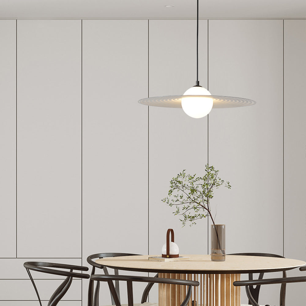 Arisha Minimalist Star Ring Metal Pendant Light - Letslighting