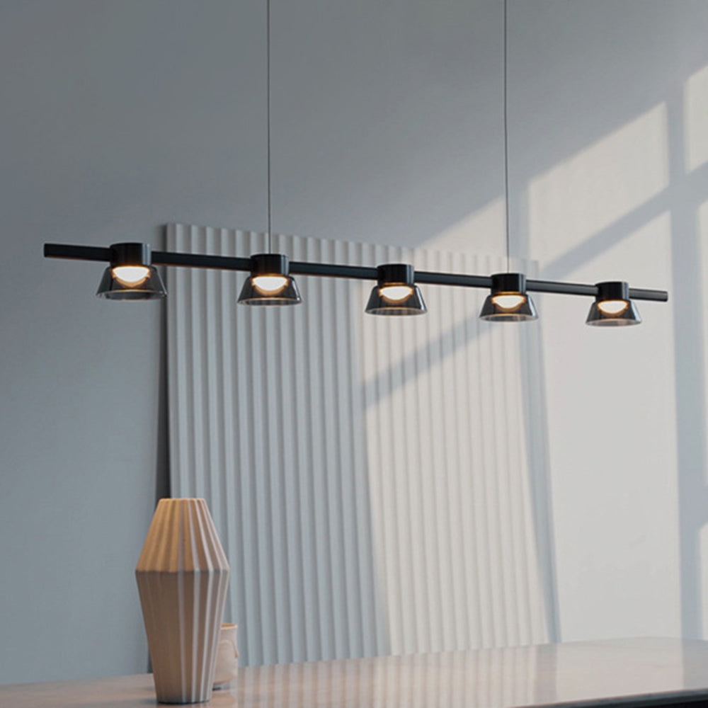 Arisha Modern Linear Metal Pendant Light - Letslighting