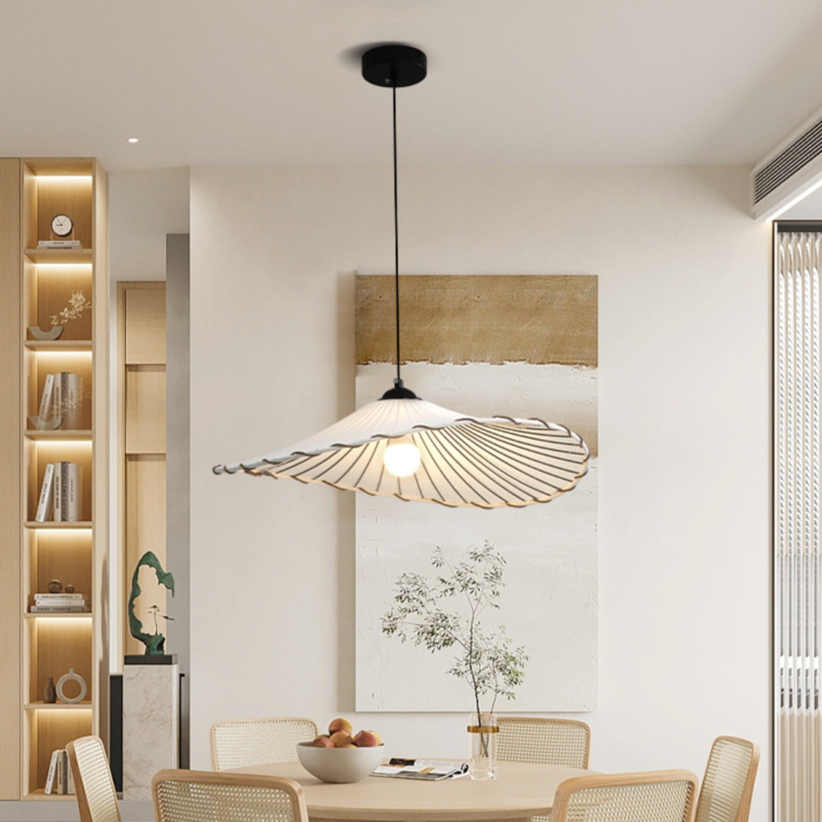 Ritta Decorative LED Pendant Light Fabric Bedroom Restaurant - Letslighting