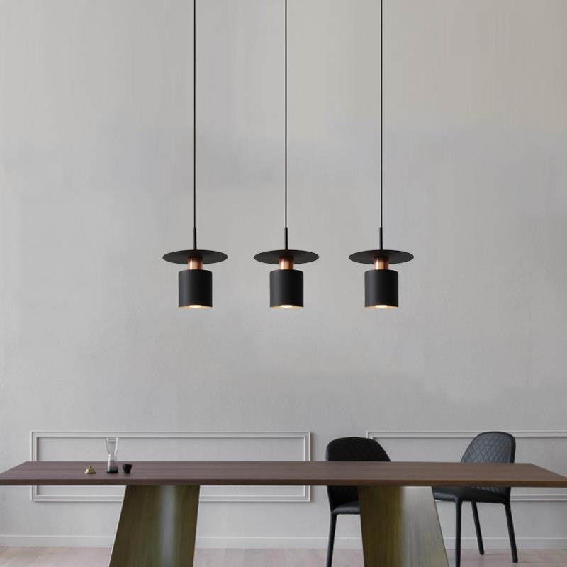 Valentina Industrial LED Pendant Light Metal Bedroom/Dining Room - Letslighting