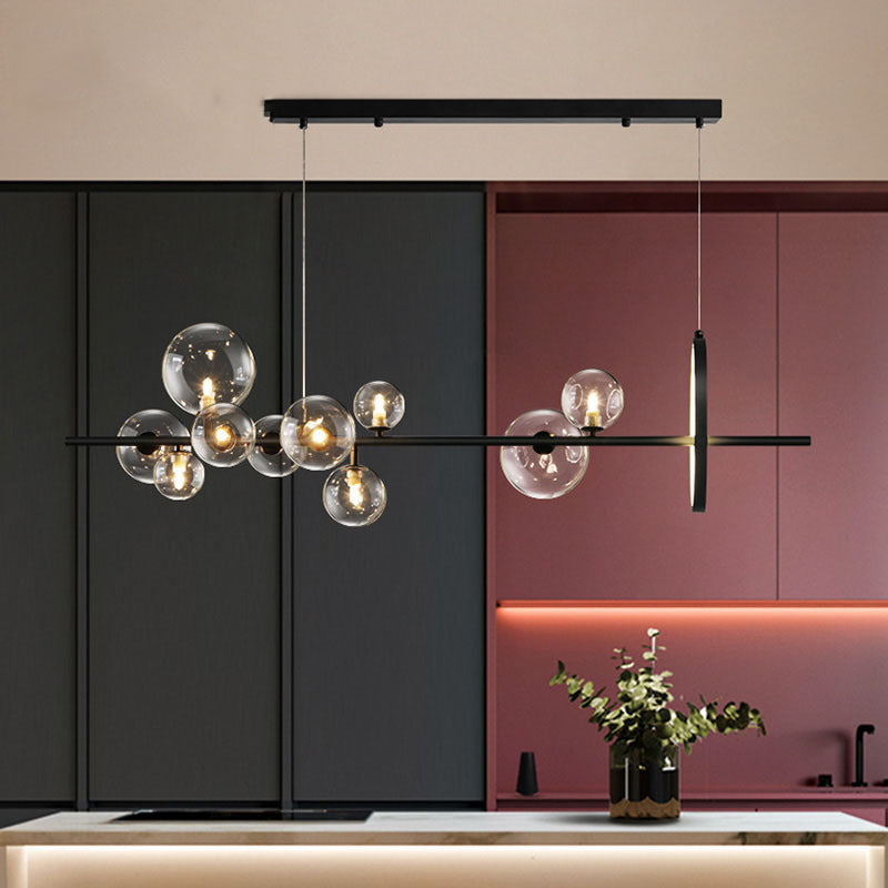 Valentina Modern LED Chandelier Glass Living Dining Room - Letslighting