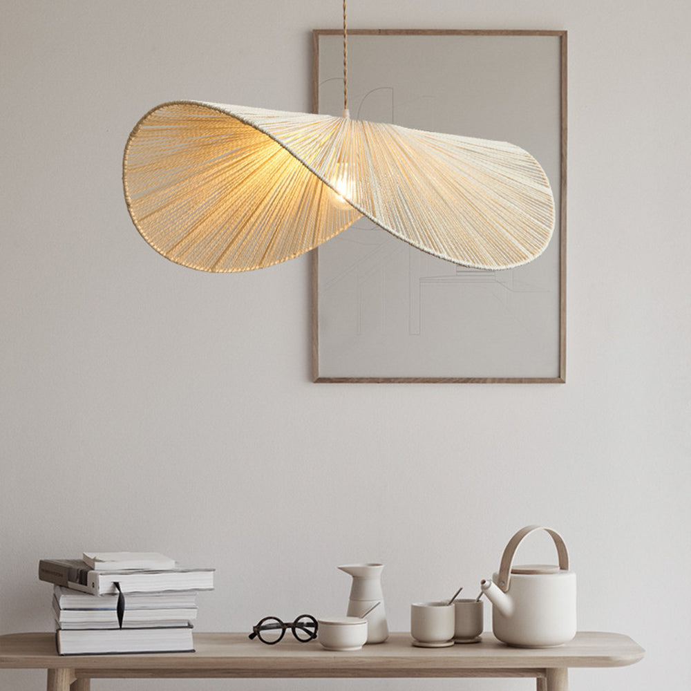 Ritta Rustic Twine Pendant Light - Letslighting