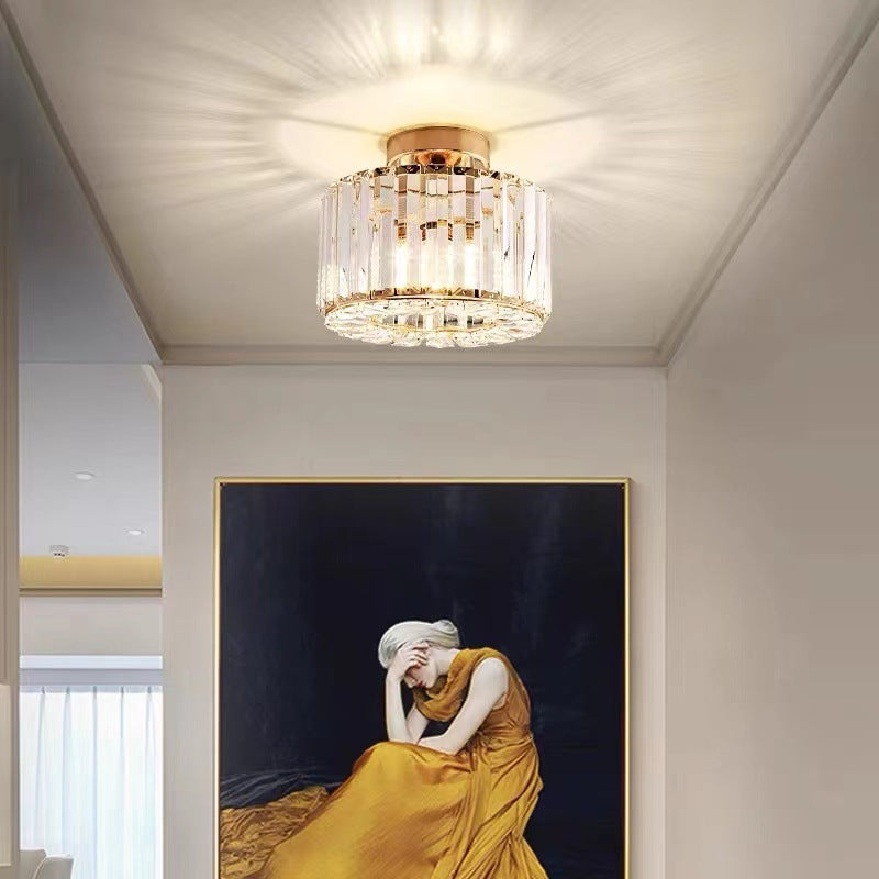 Arisha Creative Flush Mount Ceiling Light Gold/Black Balcony/Corridor - Letslighting