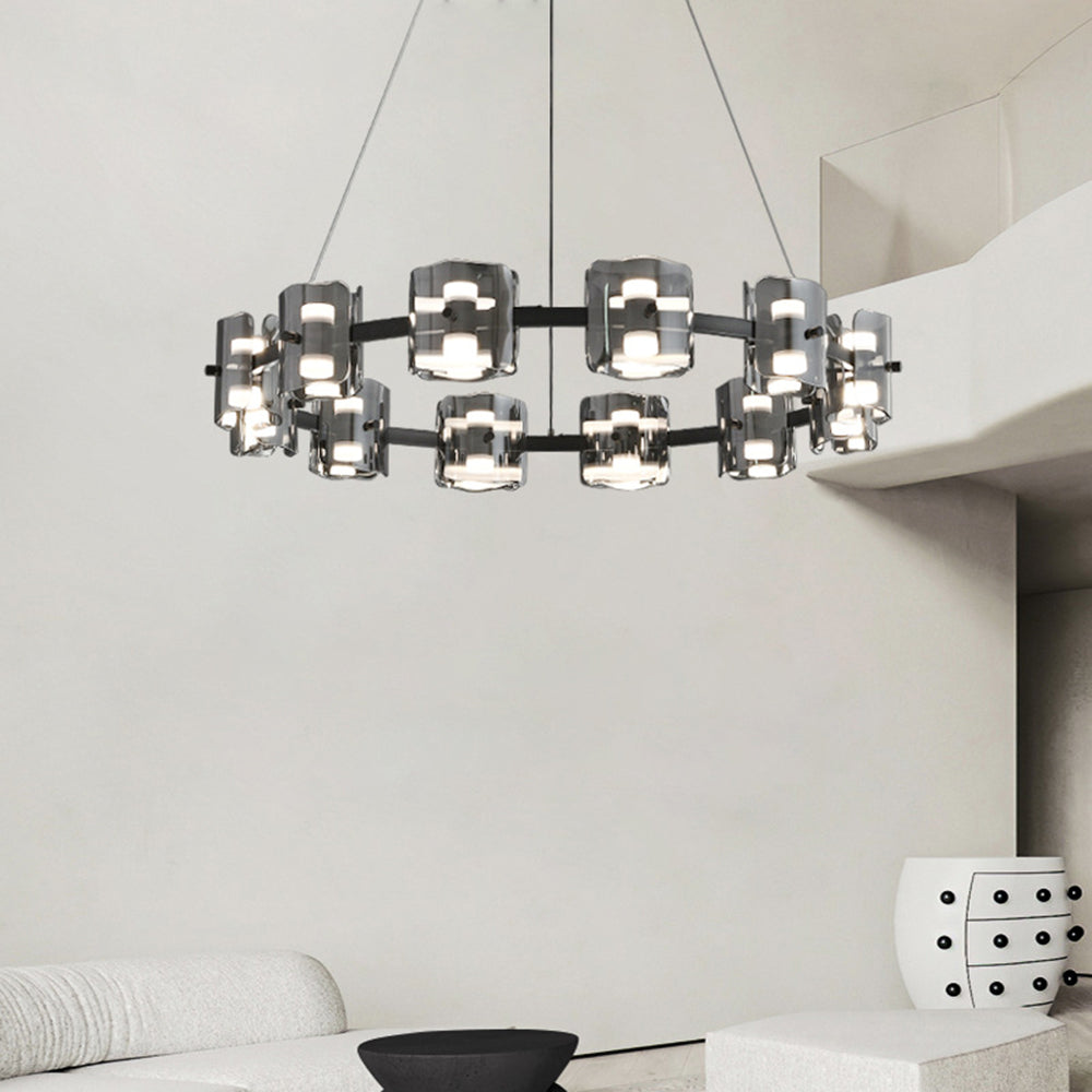 Arisha Minimalist Round Metal Pendant Light - Letslighting