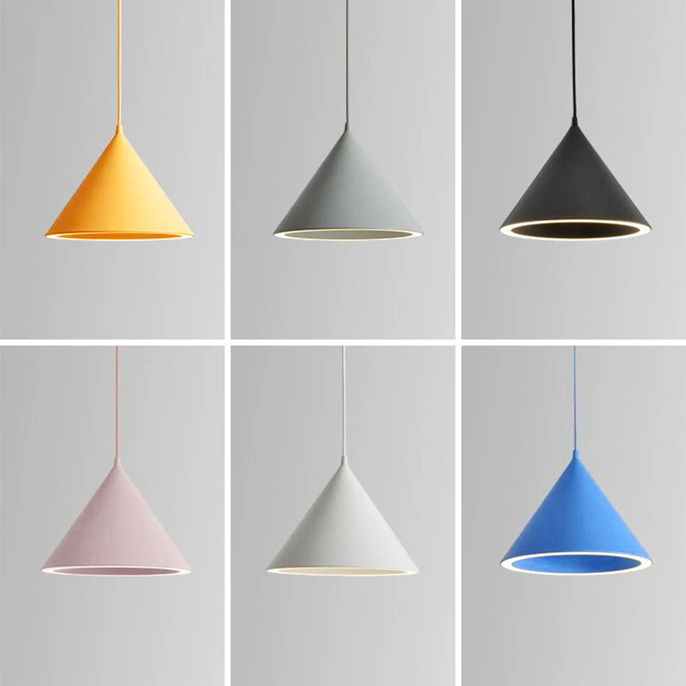 Valentina Funnel-Shape LED Pendant Light for Living Room