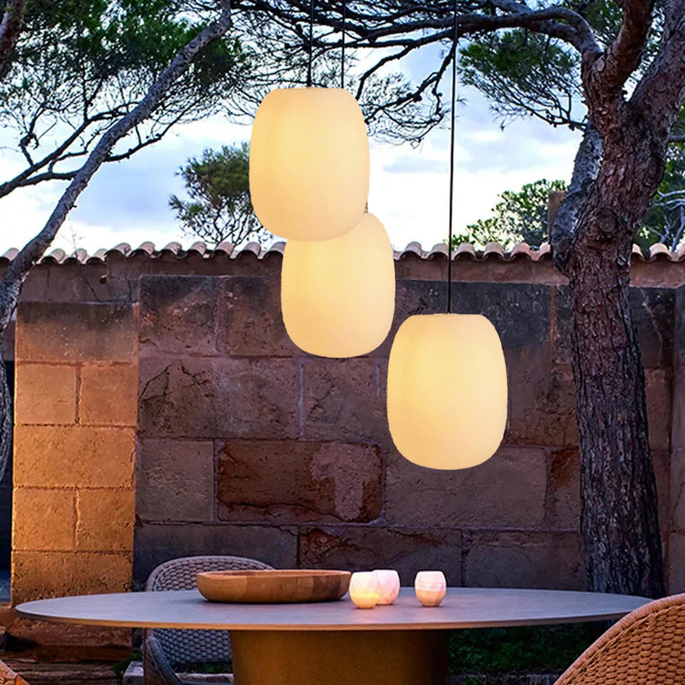 Ray Retro Lantern Pendant Light Outdoor Waterproof