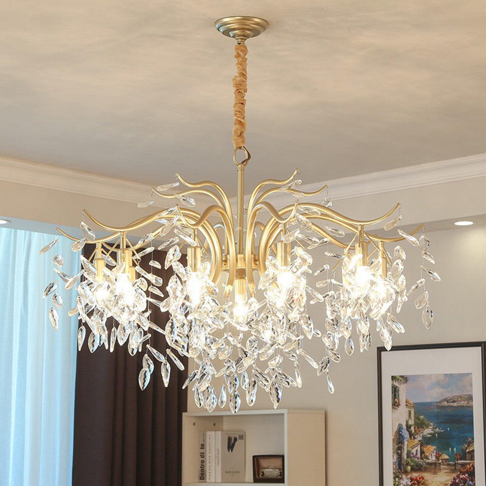 Marilyn Modern Crystal Metal Luxury Chandelier Living Room