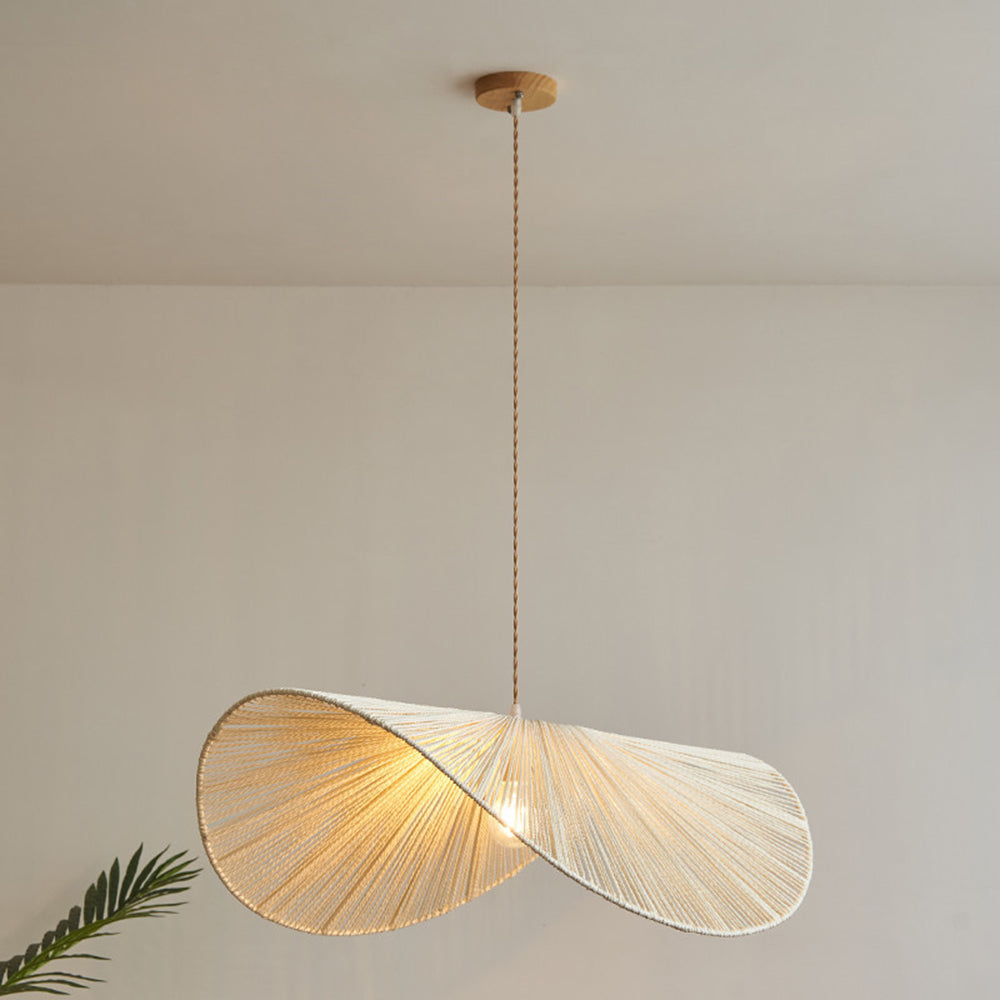 Ritta Rustic Twine Pendant Light - Letslighting