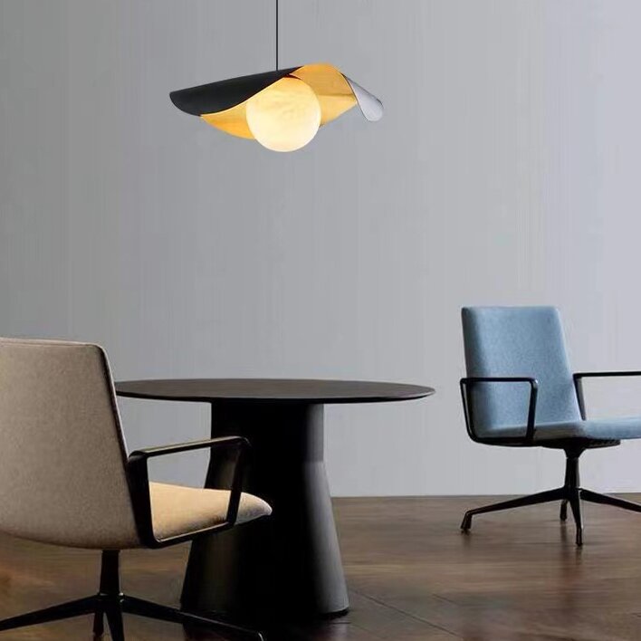 Arisha Modern Nordic Minimalist Metal Marble Pendant Light - Letslighting