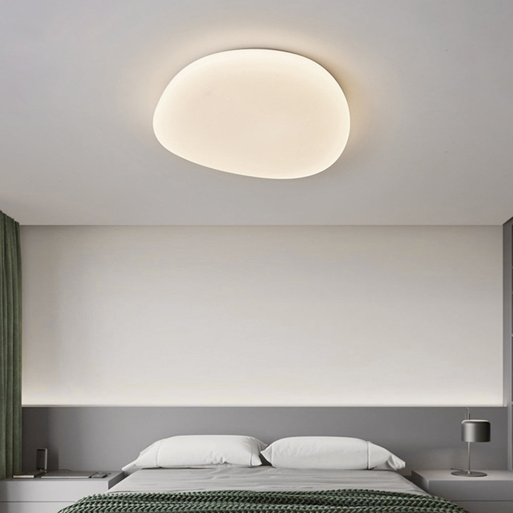 Arisha Modern Pebbles Shape Flush Mount Ceiling Light Bedroom - Letslighting