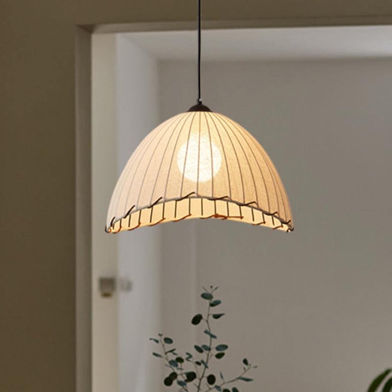 Ritta Decorative LED Pendant Light Fabric Bedroom Restaurant - Letslighting