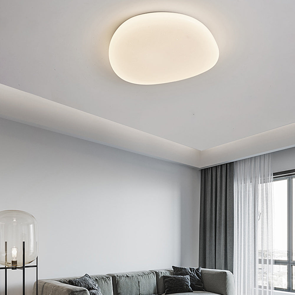 Arisha Modern Pebbles Shape Flush Mount Ceiling Light Bedroom - Letslighting